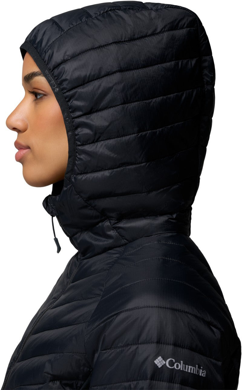 Powder Pass III Hybrid Hooded Jacket - Womens - black 1