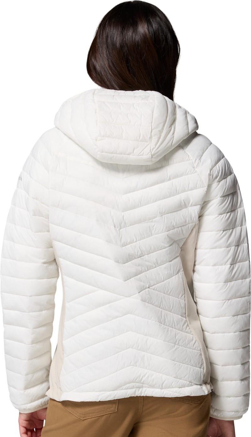 Powder Pass III Hybrid Hooded Jacket - Womens - sea salt / dark stone 1