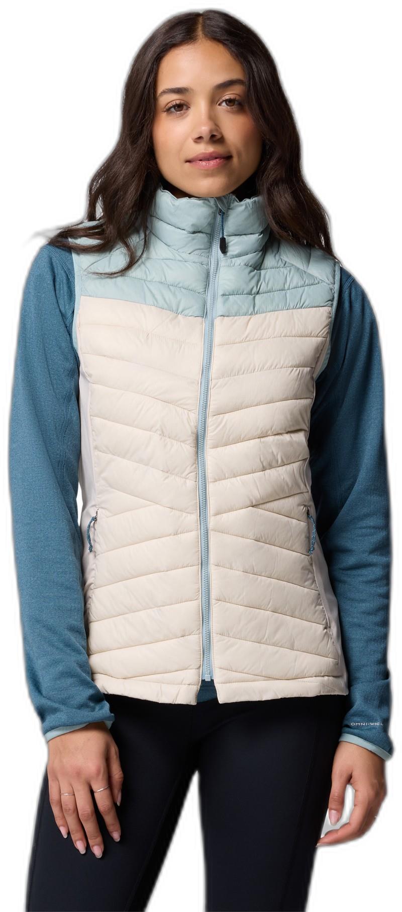Powder Pass III Hybrid Vest - Womens - dark stone / crushed blue 1