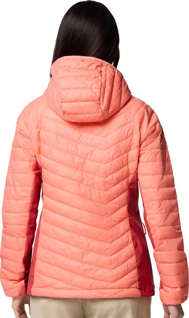 Powder Pass II Hybrid Hooded Jacket - Womens - alpenglow / daredevil 1