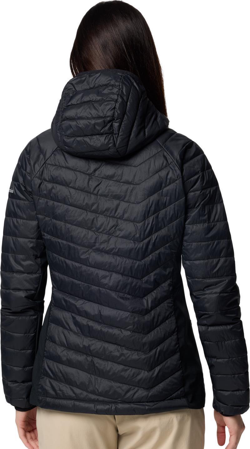 Powder Pass II Hybrid Hooded Jacket - Womens - black 1