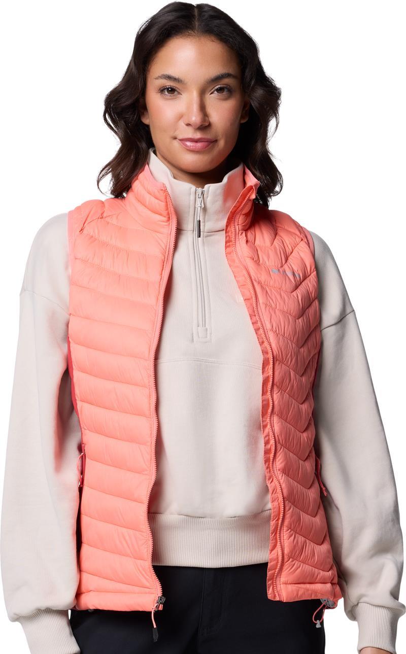 Powder Pass II Hybrid Vest - Womens - alpenglow / daredevil 1