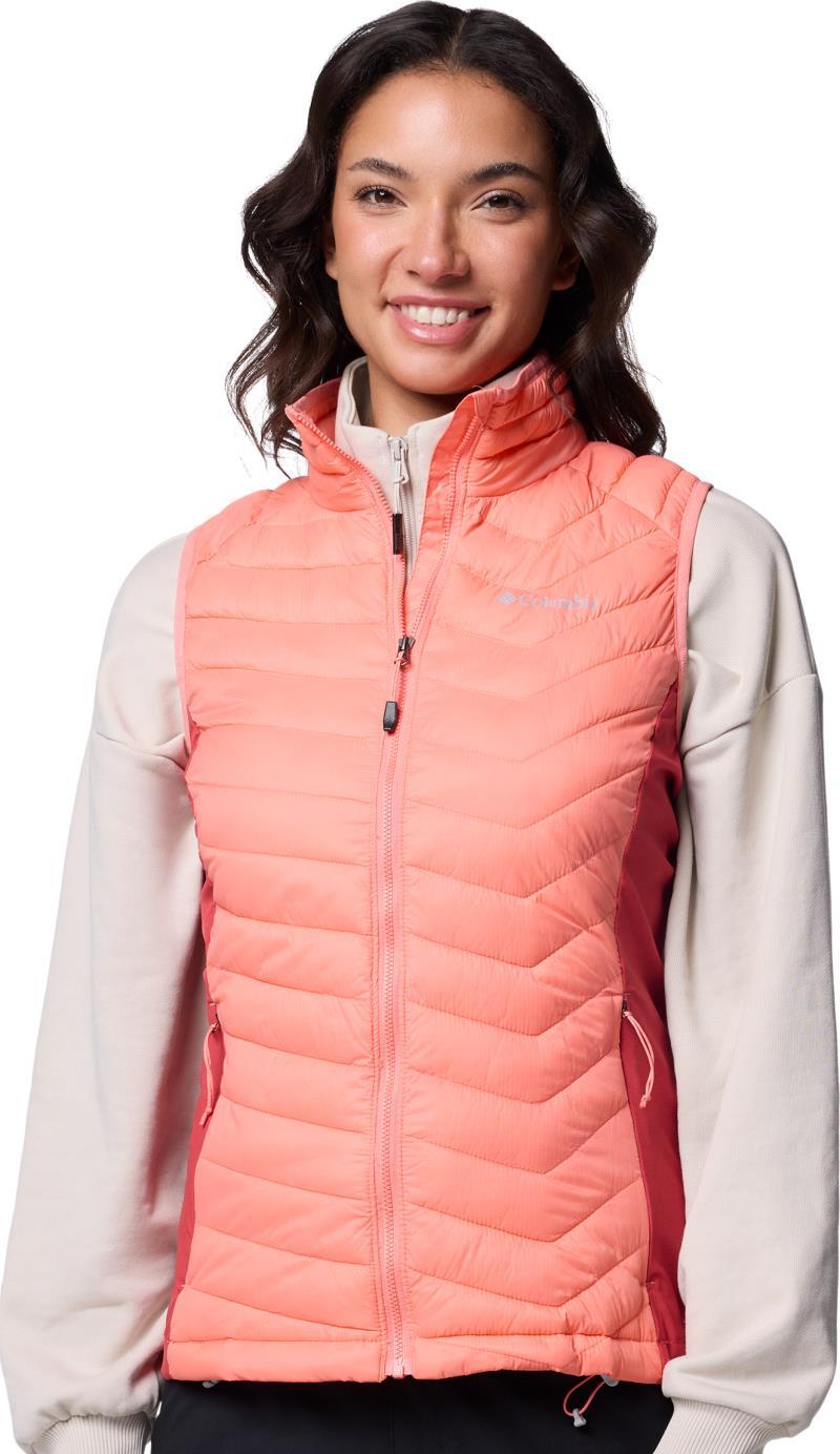 Powder Pass II Hybrid Vest - Womens - alpenglow / daredevil 1