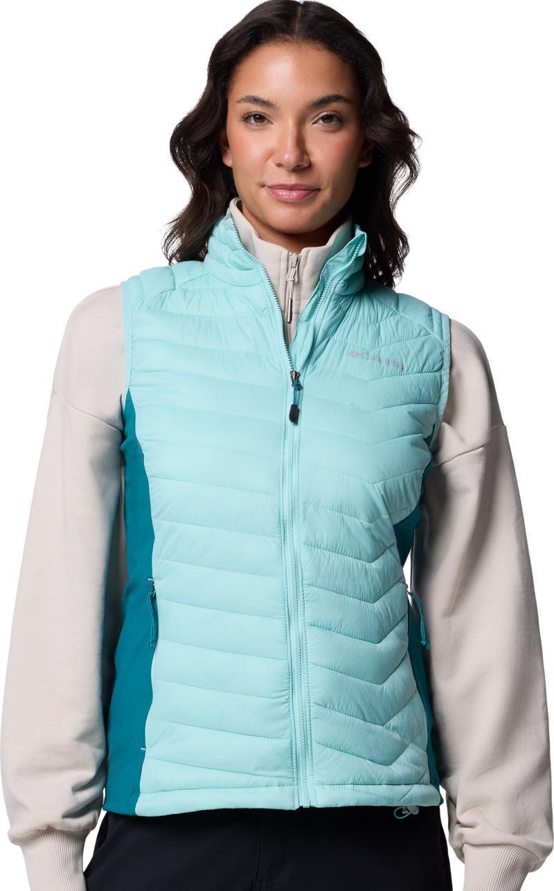 Powder Pass II Hybrid Vest - Womens - spray / river blue 1