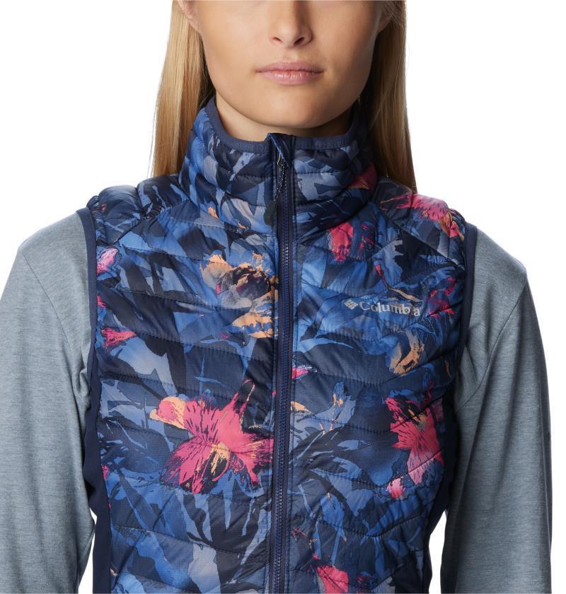 Powder Pass Vest - Womens - nocturnal floriculture print 1