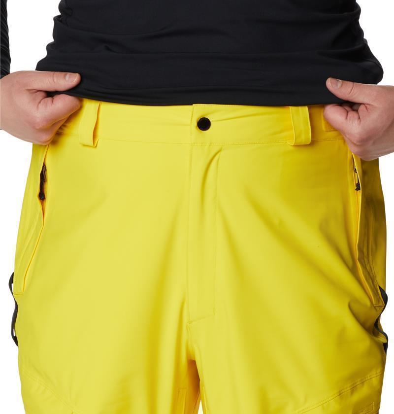 Powder Stash Pants, 34" Inseam - Big - Mens - Laser Lemon 7