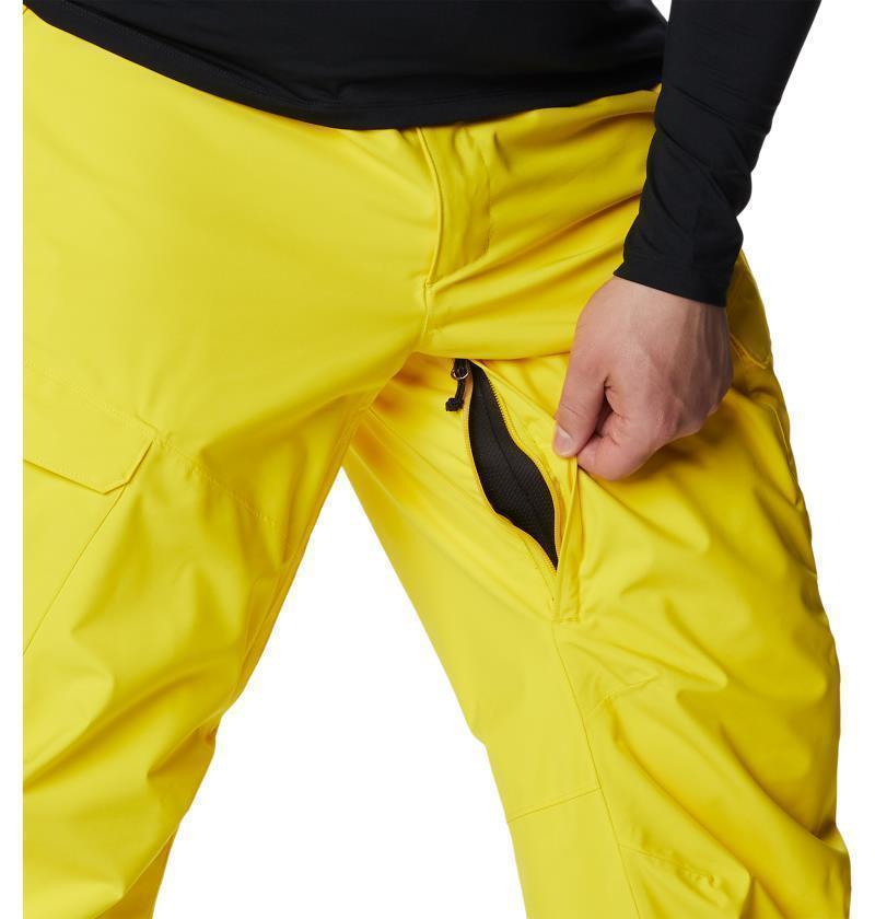 Powder Stash Pants, 34" Inseam - Big - Mens - Laser Lemon 8