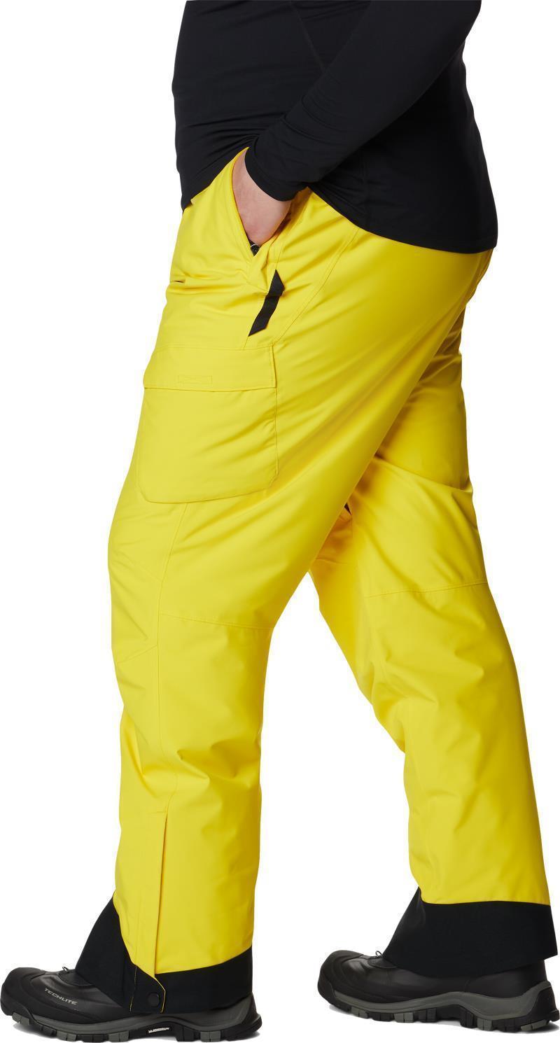 Powder Stash Pants, 34" Inseam - Big - Mens - Laser Lemon 3