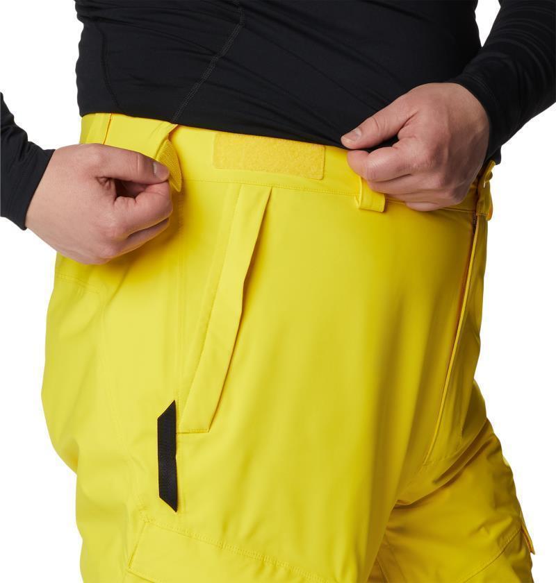 Powder Stash Pants, 34" Inseam - Big - Mens - Laser Lemon 4