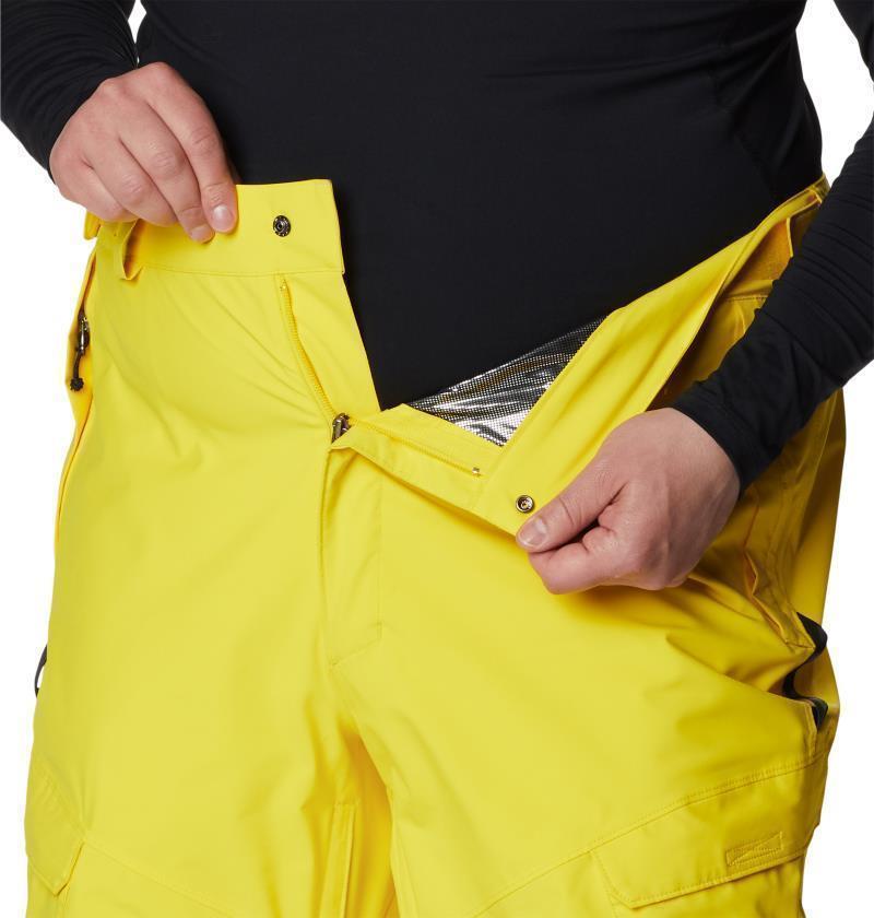 Powder Stash Pants, 34" Inseam - Big - Mens - Laser Lemon 5