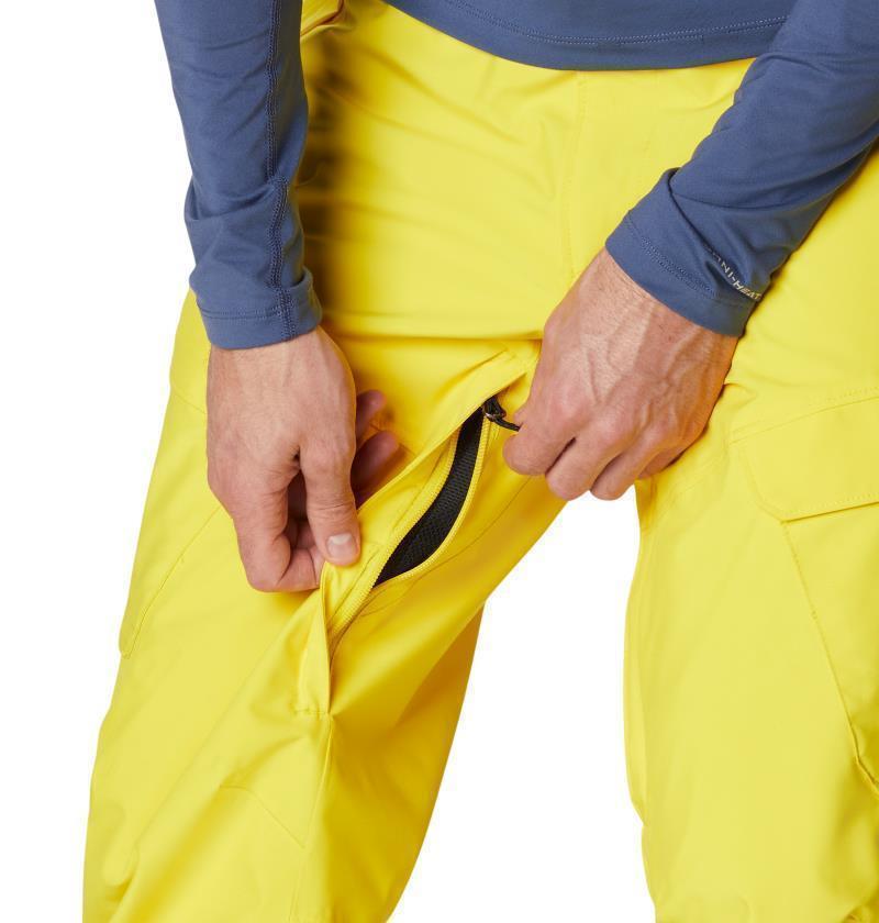 Powder Stash Pants, Short - Mens - Laser Lemon 4