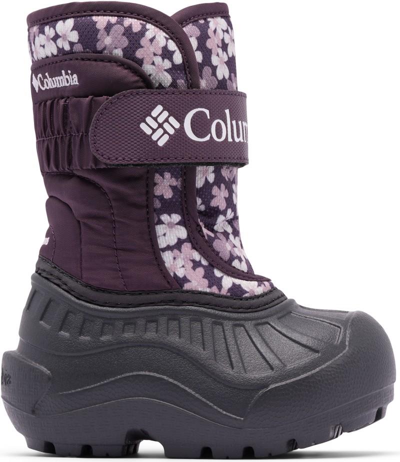 Powderbug Snowlite Strap - Toddler - dusty purple / dusty purple posies 1