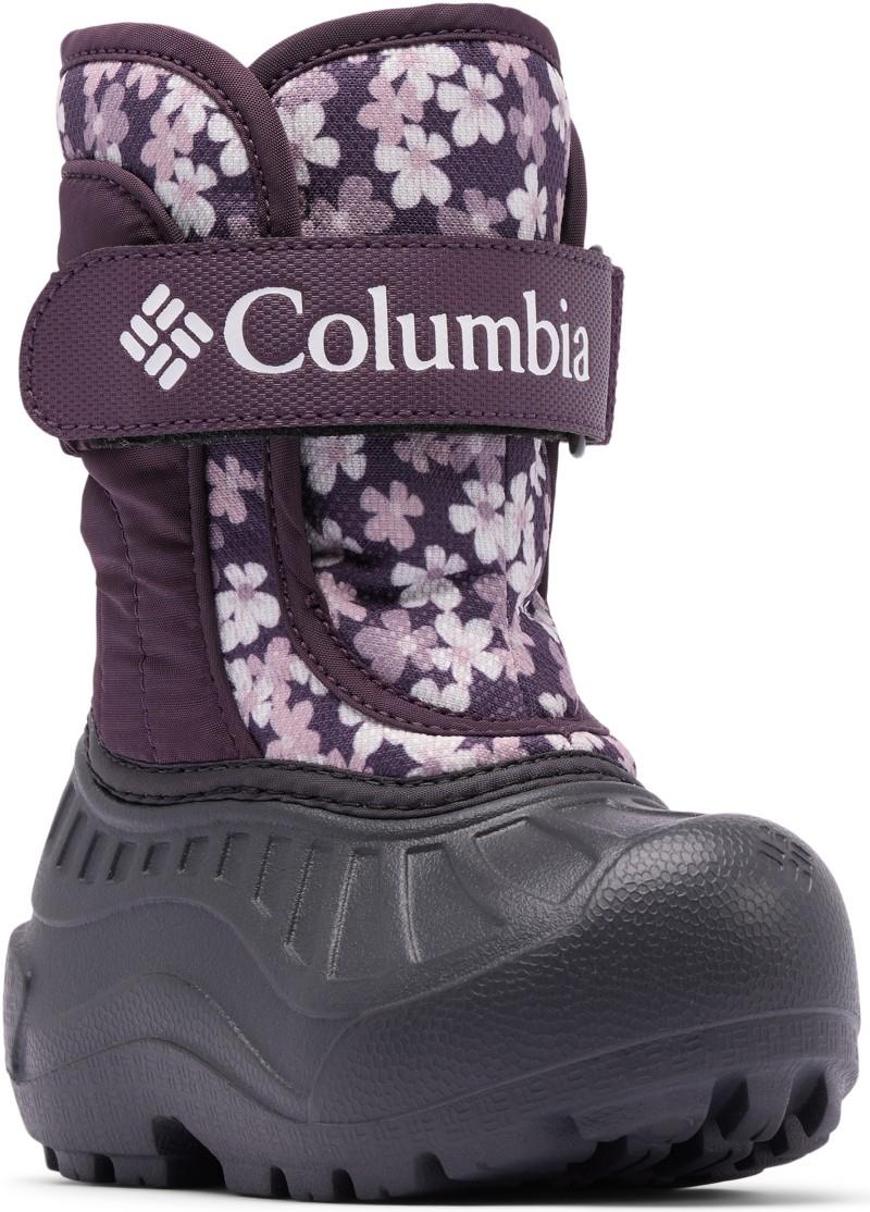 Powderbug Snowlite Strap - Toddler - dusty purple / dusty purple posies 1