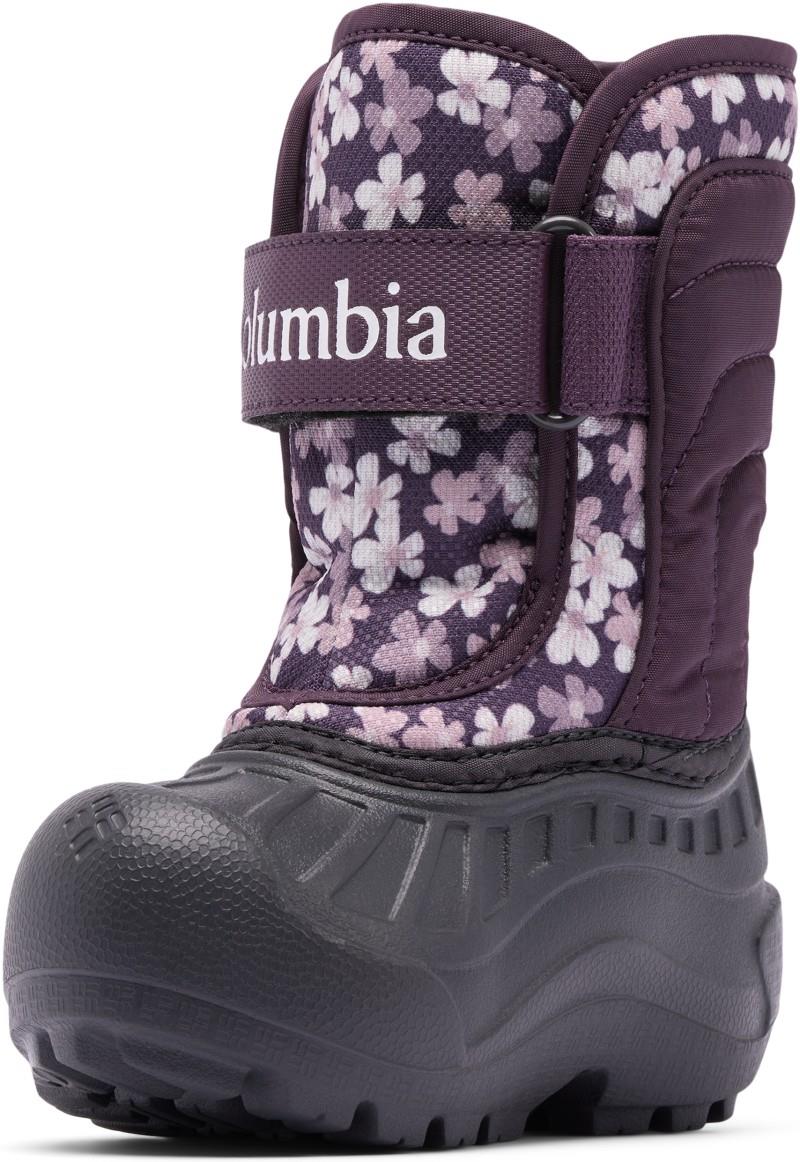 Powderbug Snowlite Strap - Toddler - dusty purple / dusty purple posies 1