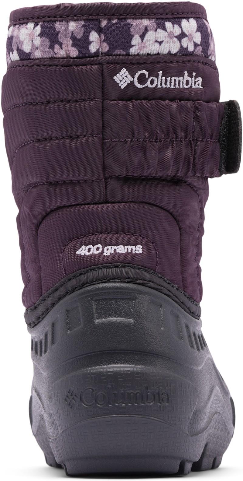 Powderbug Snowlite Strap - Toddler - dusty purple / dusty purple posies 1