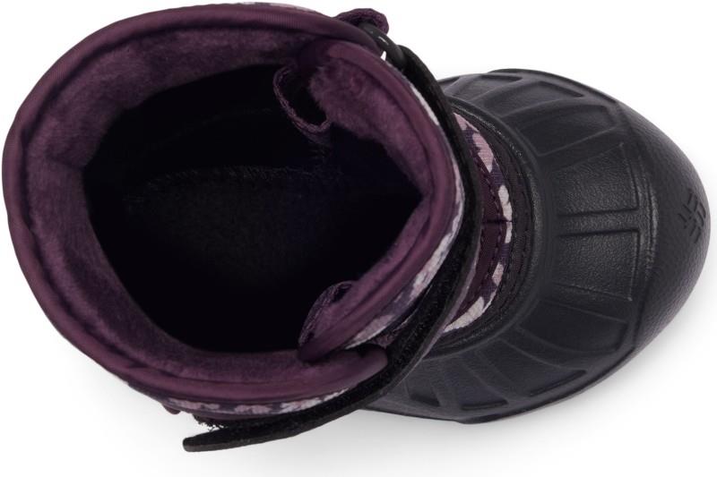 Powderbug Snowlite Strap - Toddler - dusty purple / dusty purple posies 1