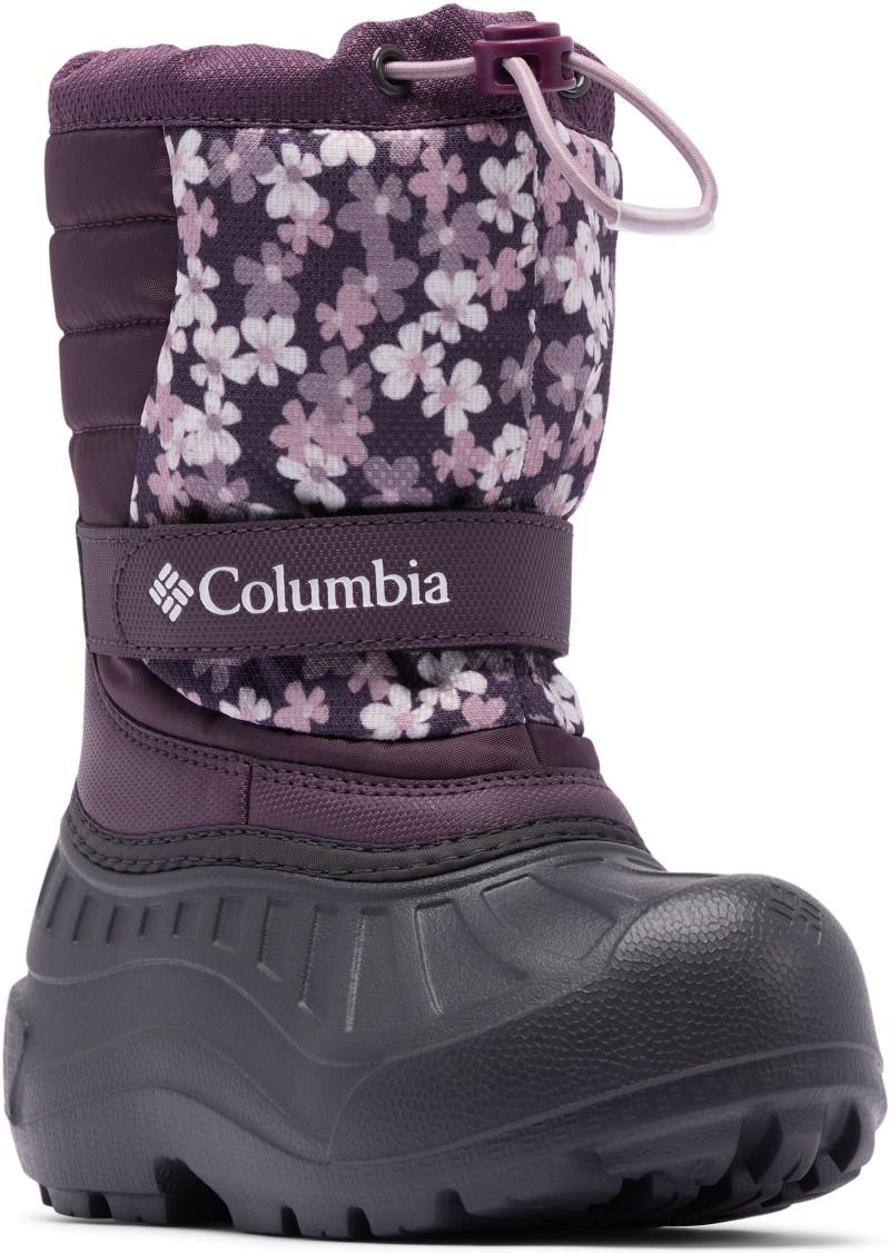 Powderbug Snowlite - Little - dusty purple / dusty purple posies 1
