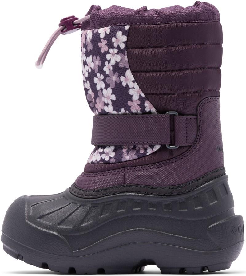 Powderbug Snowlite - Little - dusty purple / dusty purple posies 1