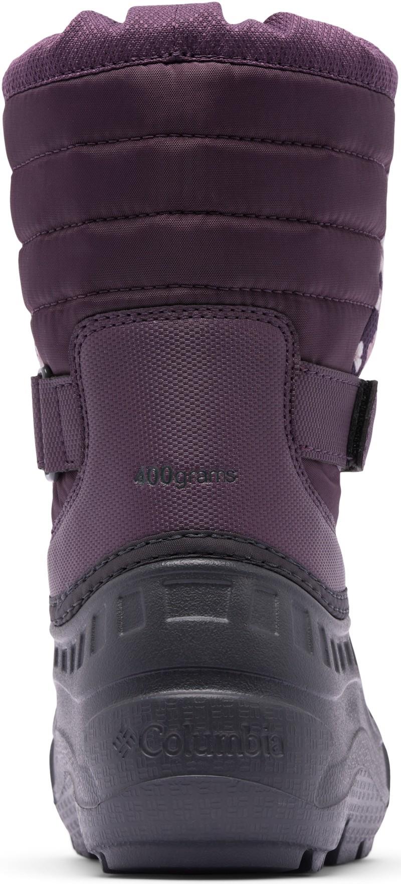 Powderbug Snowlite - Little - dusty purple / dusty purple posies 1