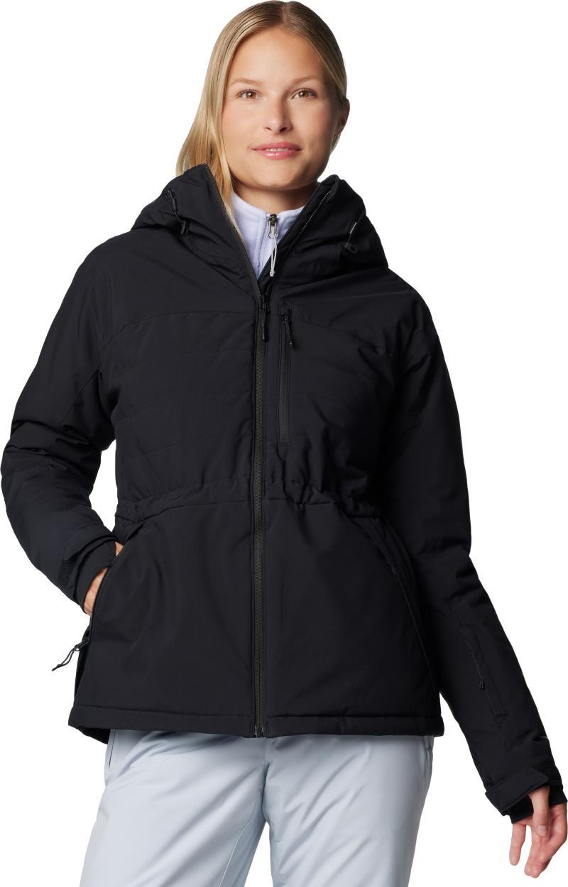Powdered Peak Insulated Jacket, Extended - Womens - Black 1