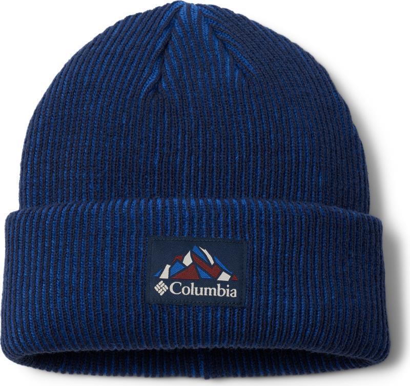 Provisions Cuffed Beanie - Collegiate Navy / Mountain 1