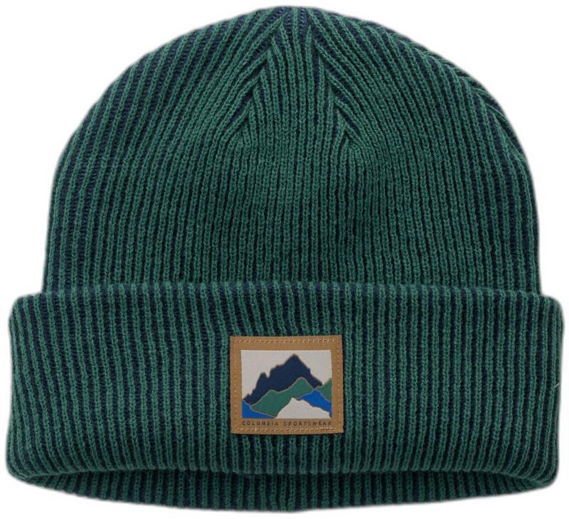 Provisions Cuffed Beanie - rain forest / windy range 1