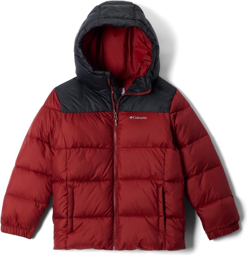 Puffect Hooded Jacket - Youth - red oxide / black 1