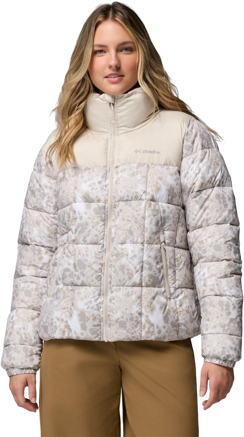 Puffect III Printed Jacket - Womens - dark stone dyecamo / dark stone 1