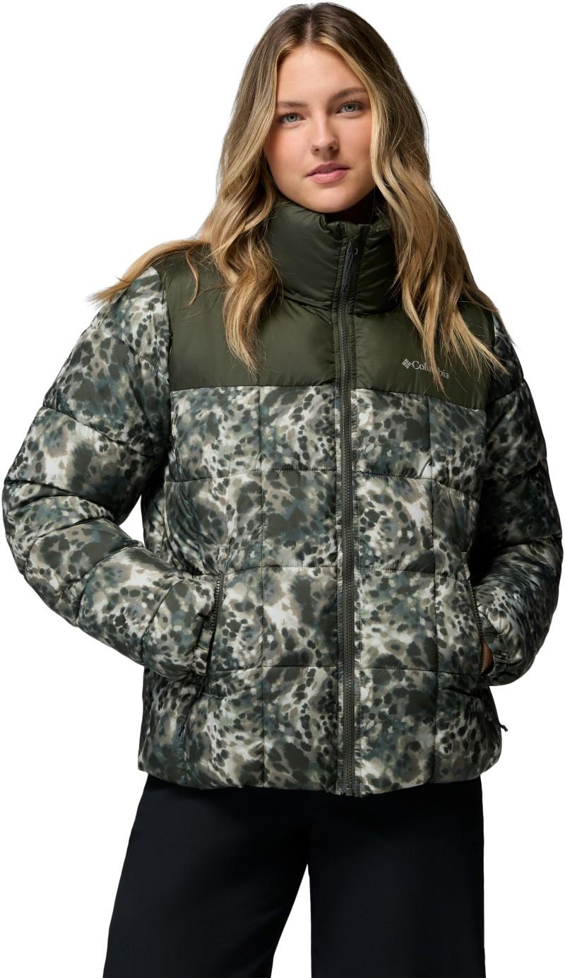 Puffect III Printed Jacket - Womens - sedona sage dyecamo / greenscape 1