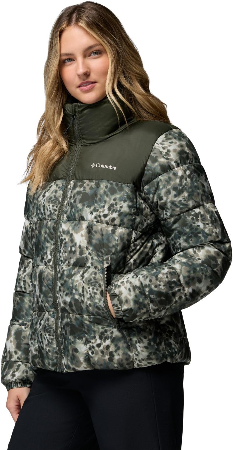 Puffect III Printed Jacket - Womens - sedona sage dyecamo / greenscape 1