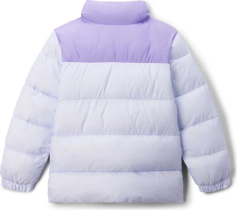 Puffect II Jacket - Youth - Snowdrift / Paisley Purple 2