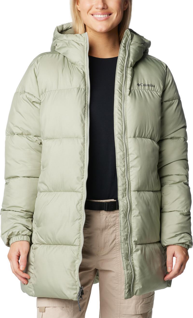 Puffect II Mid Hooded Jacket, Extended - Womens - Safari 1