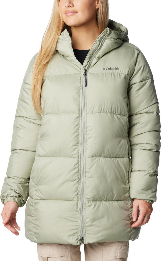 Puffect II Mid Hooded Jacket - Womens - Safari 1