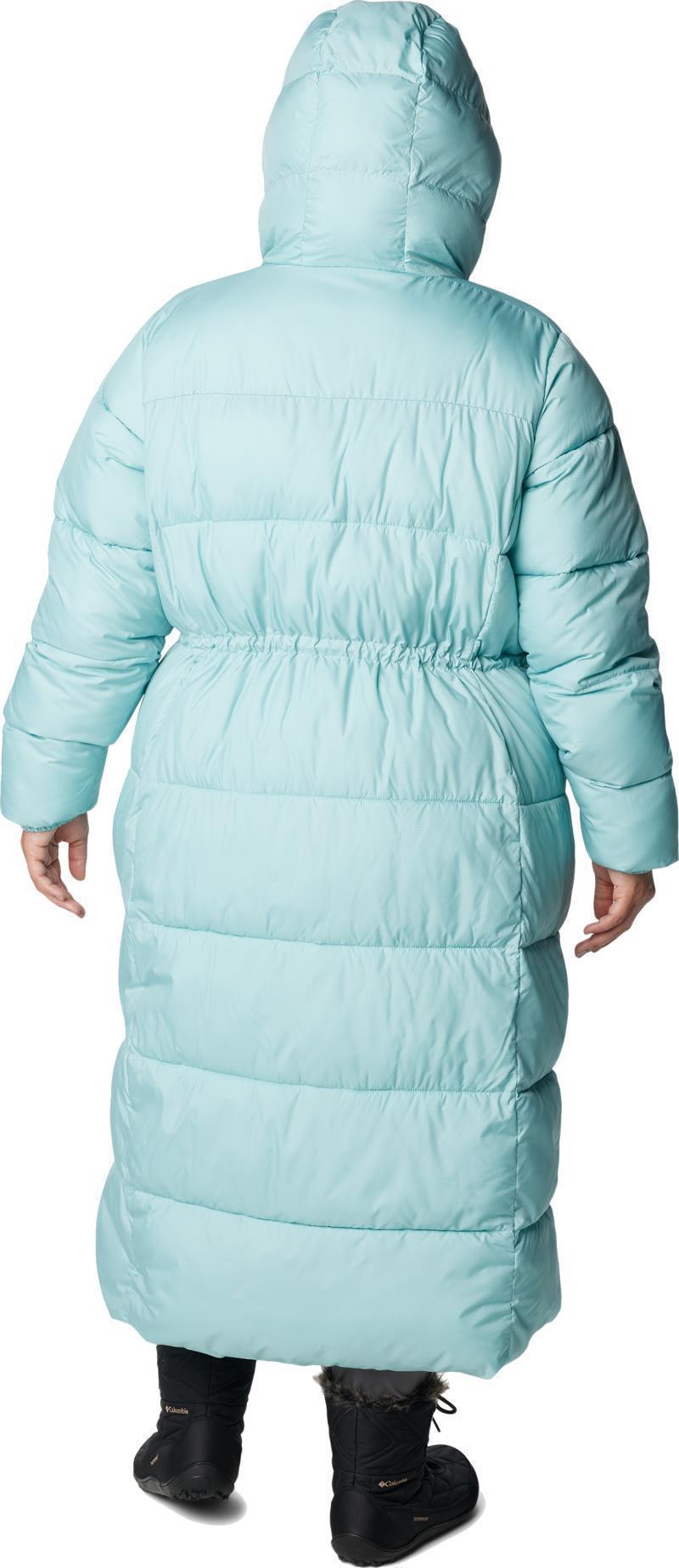 Puffect Long Jacket - Plus - Womens - Aqua Haze 3