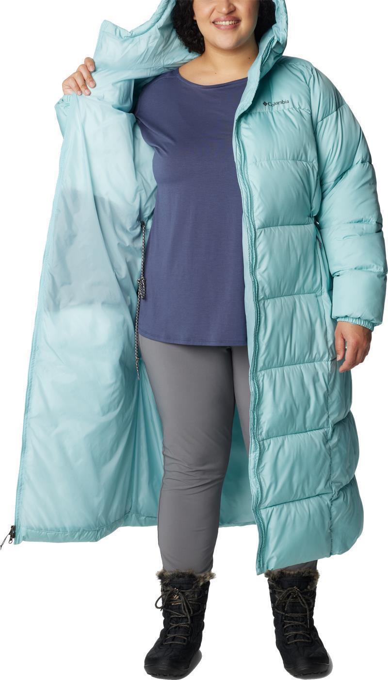 Puffect Long Jacket - Plus - Womens - Aqua Haze 5