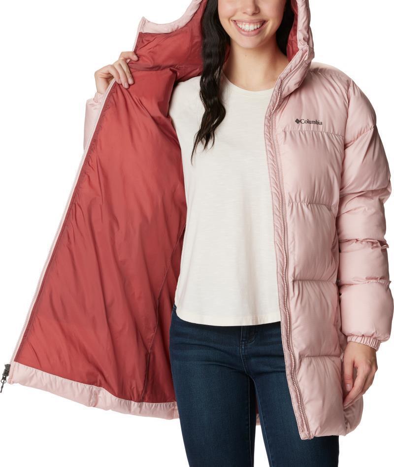 Puffect Mid Hooded Jacket - Womens - Dusty Pink 5