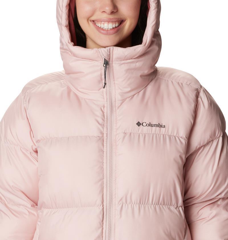 Puffect Mid Hooded Jacket - Womens - Dusty Pink 6