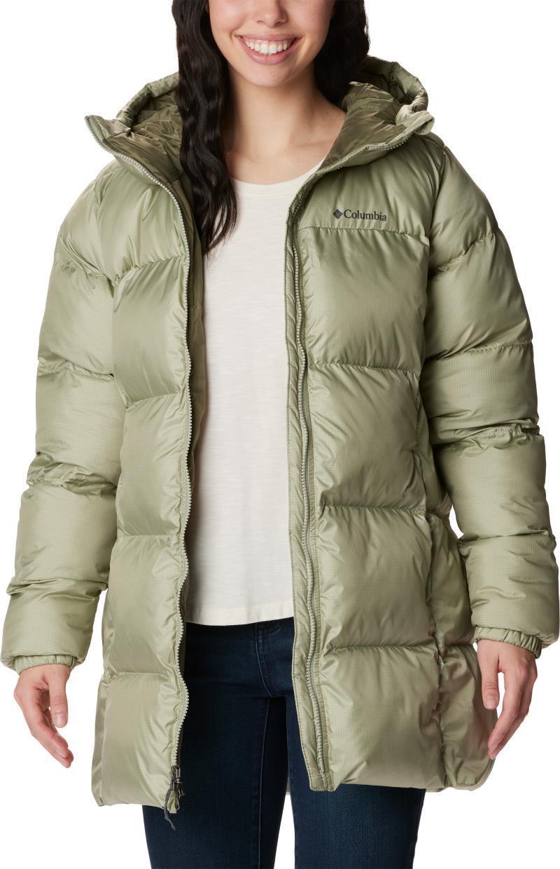 Puffect Mid Hooded Jacket - Womens - Safari 4