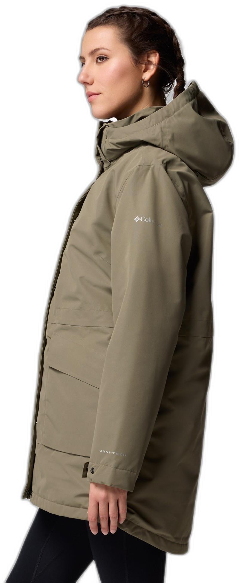 Pulaski Parka - Womens - stone green 1