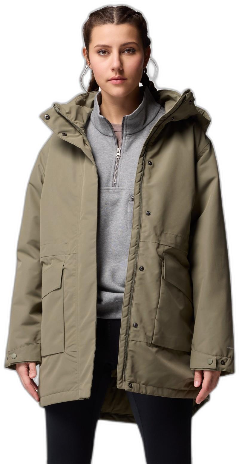 Pulaski Parka - Womens - stone green 1