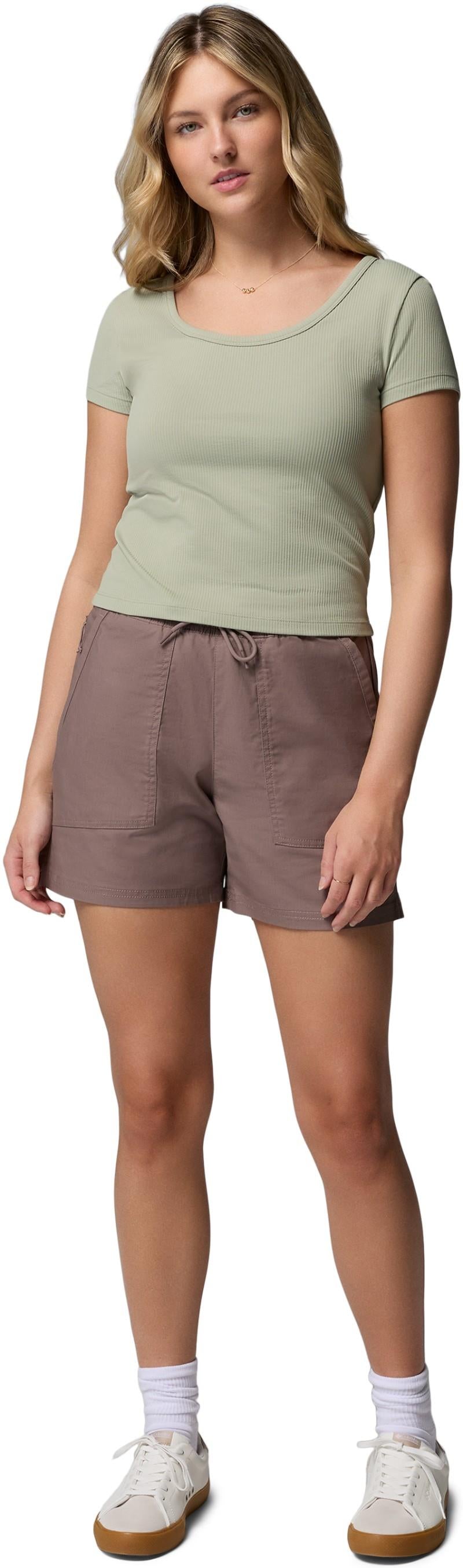 ROC Ripstop Shorts, 5" Inseam - Womens - iron 1