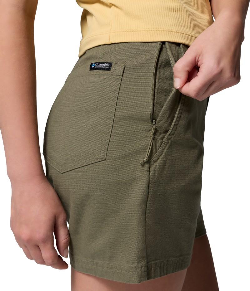 ROC Shorts, 5" Inseam - Womens - stone green 1
