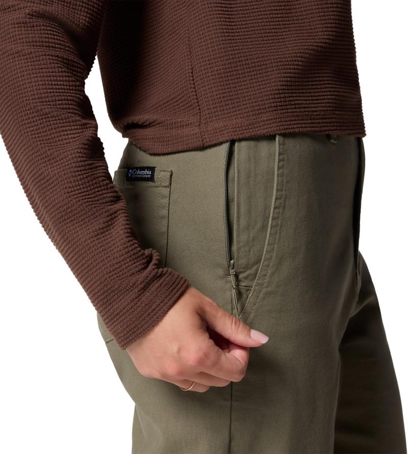 ROC Straight Leg Pants, Long - Womens - stone green 1