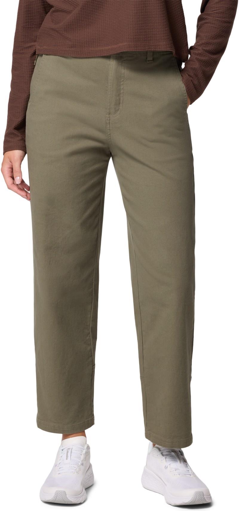 ROC Straight Leg Pants, Short - Womens - stone green 1