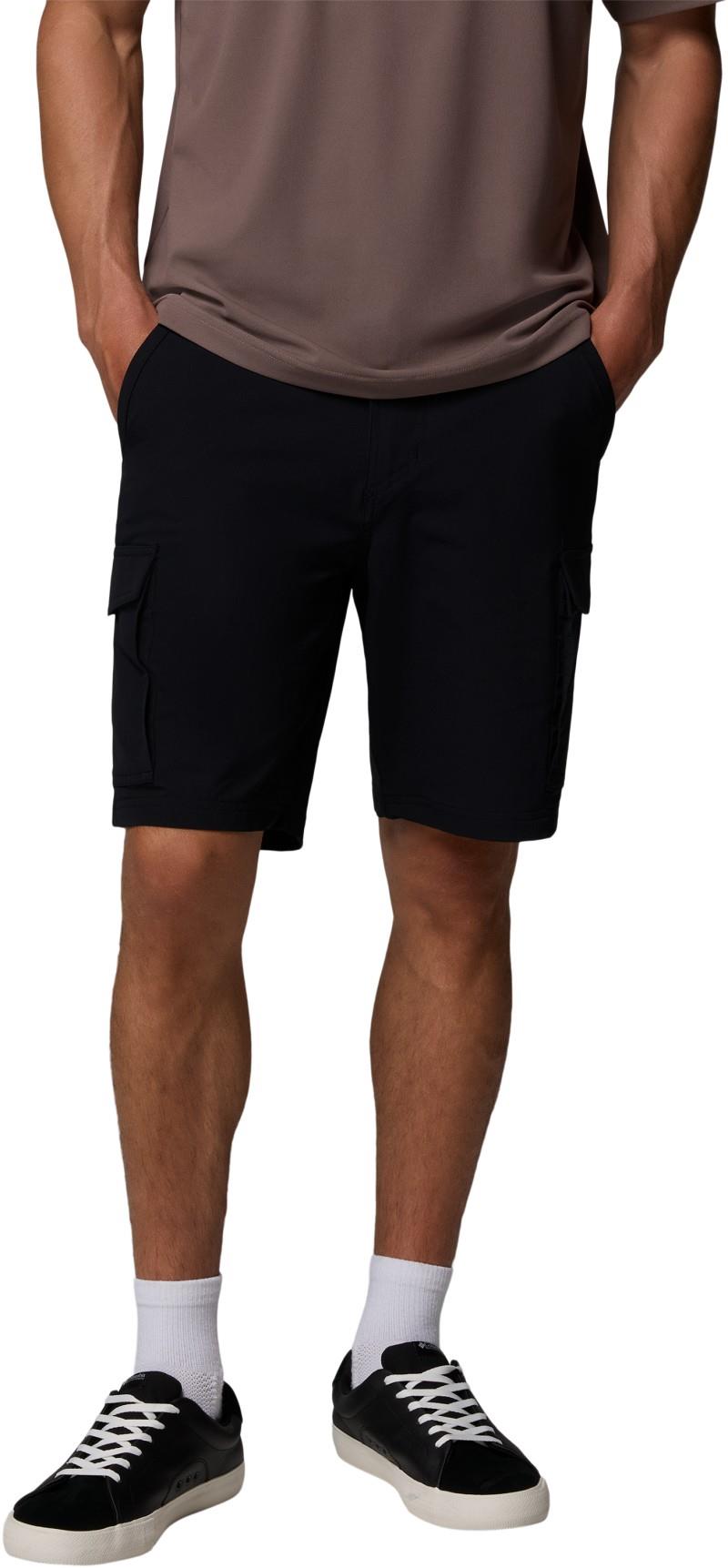 ROC Tech Cargo Shorts, 9" Inseam - Mens - black 1