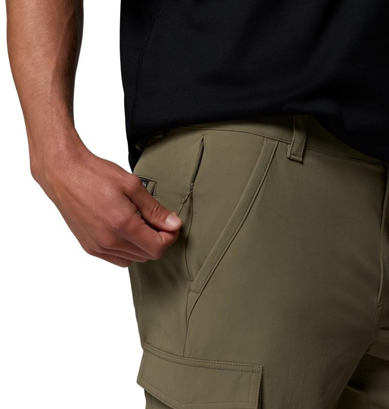 ROC Tech Cargo Shorts, 9" Inseam - Mens - stone green 1