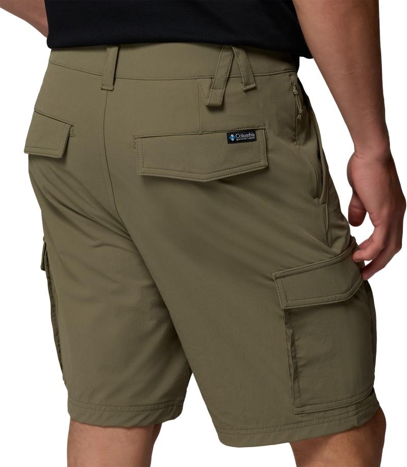 ROC Tech Cargo Shorts, 9" Inseam - Mens - stone green 1