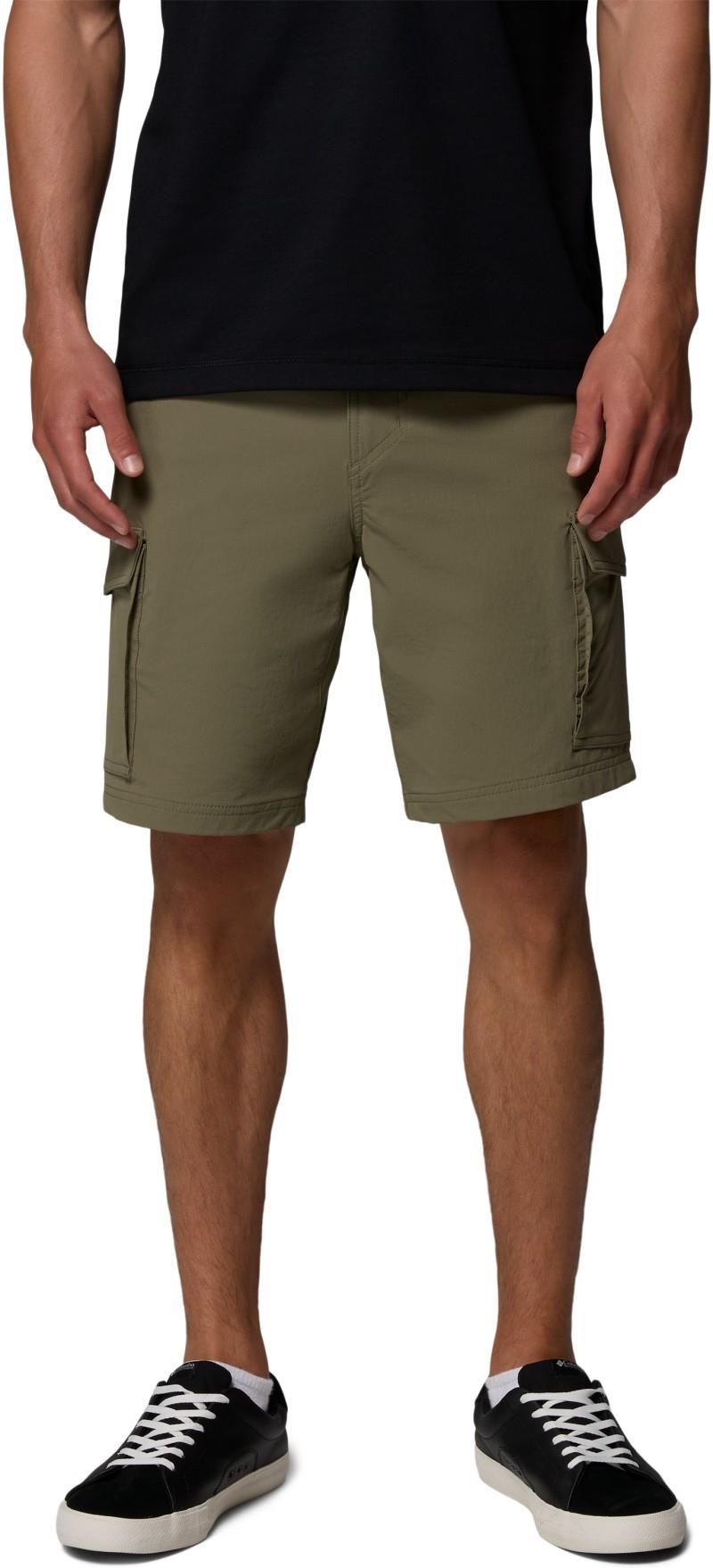 ROC Tech Cargo Shorts, 9" Inseam - Mens - stone green 1
