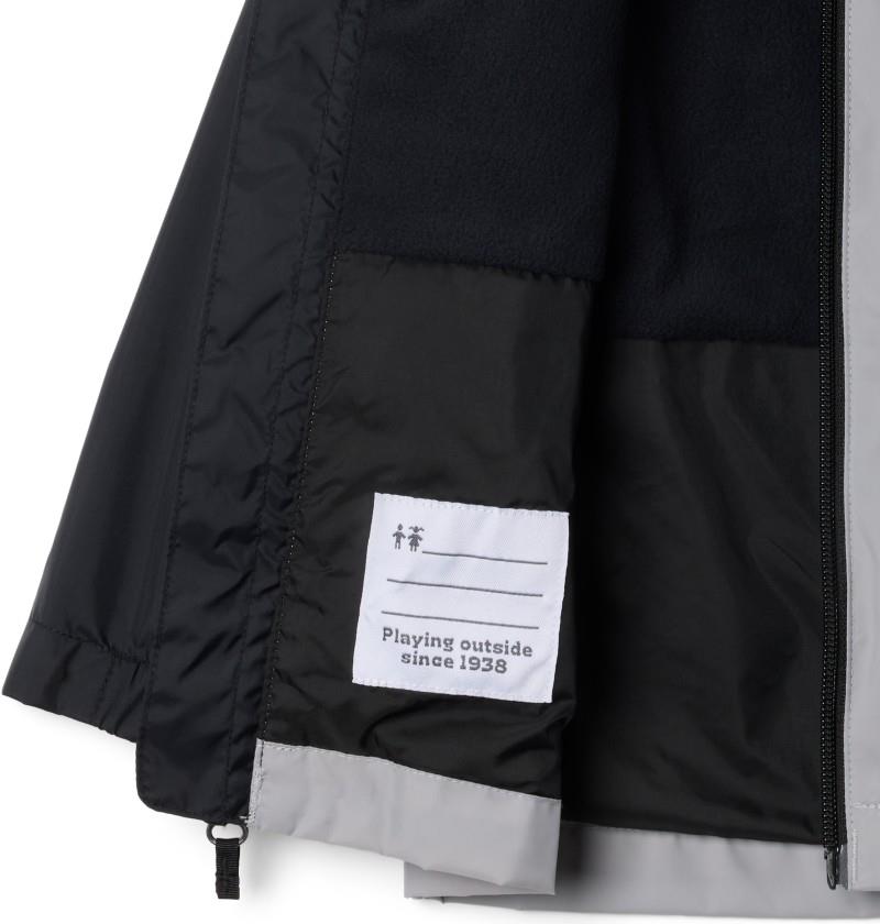 Rain-Zilla II Jacket - Toddler Boys - black / columbia grey 1