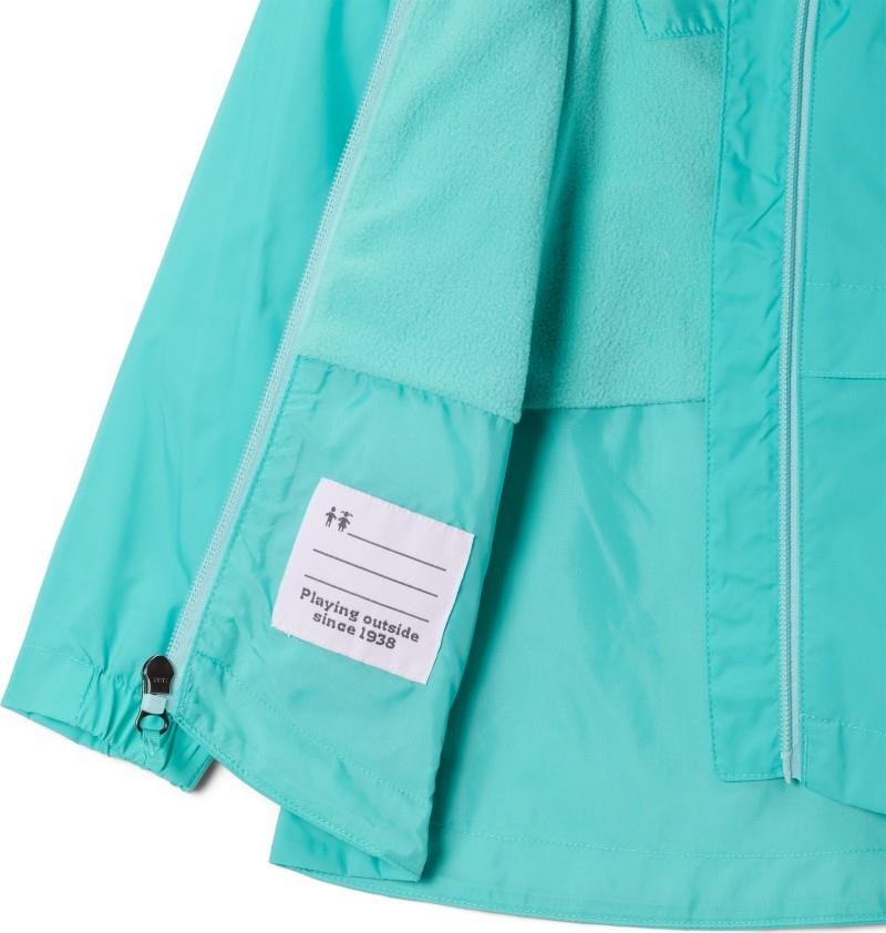 Rain-Zilla II Jacket - Toddler Girls - dolphin 1